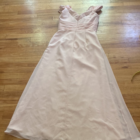 Bill Levkoff Pink Full Length Dress - Picture 4 of 11